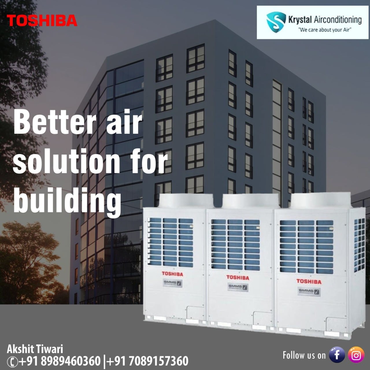 Best Toshiba VRF Systems Dealer in Indore